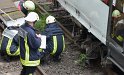 Unfall zwischen zwei KVB Bahnen Koeln Hoehenhaus Im Weidenbruch P284